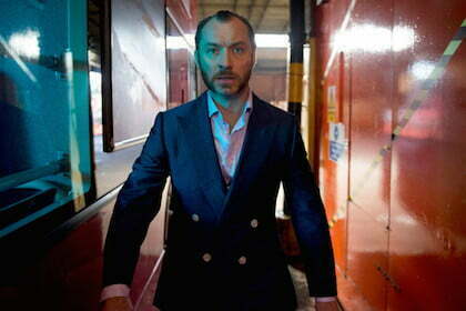 This image released by Fox Searchlight Pictures shows Jude Law in a scene from "Dom Hemingway." (AP Photo/Fox Searchlight Pictures, Nick Wall)