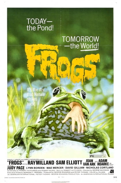 1. frogs